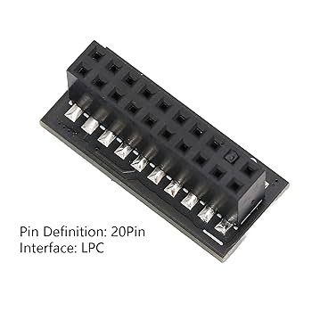 Amazon.co.jp: TPM 2.0暗号化セキュリティモジュール、20ピンLPC